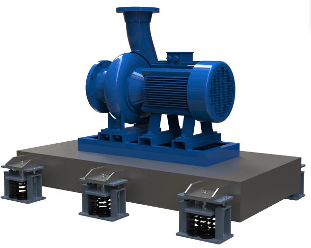 安立静减振技术有限公司的减振台座（惰性块）技术指南 