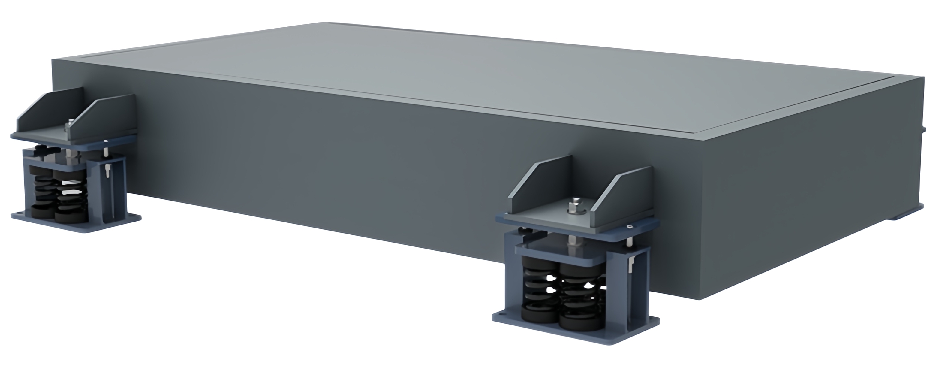 安立静定做隔振台座，搭配17型大挠度弹簧减振器