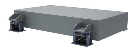 旁托式台座，最常用的形式，安装方便